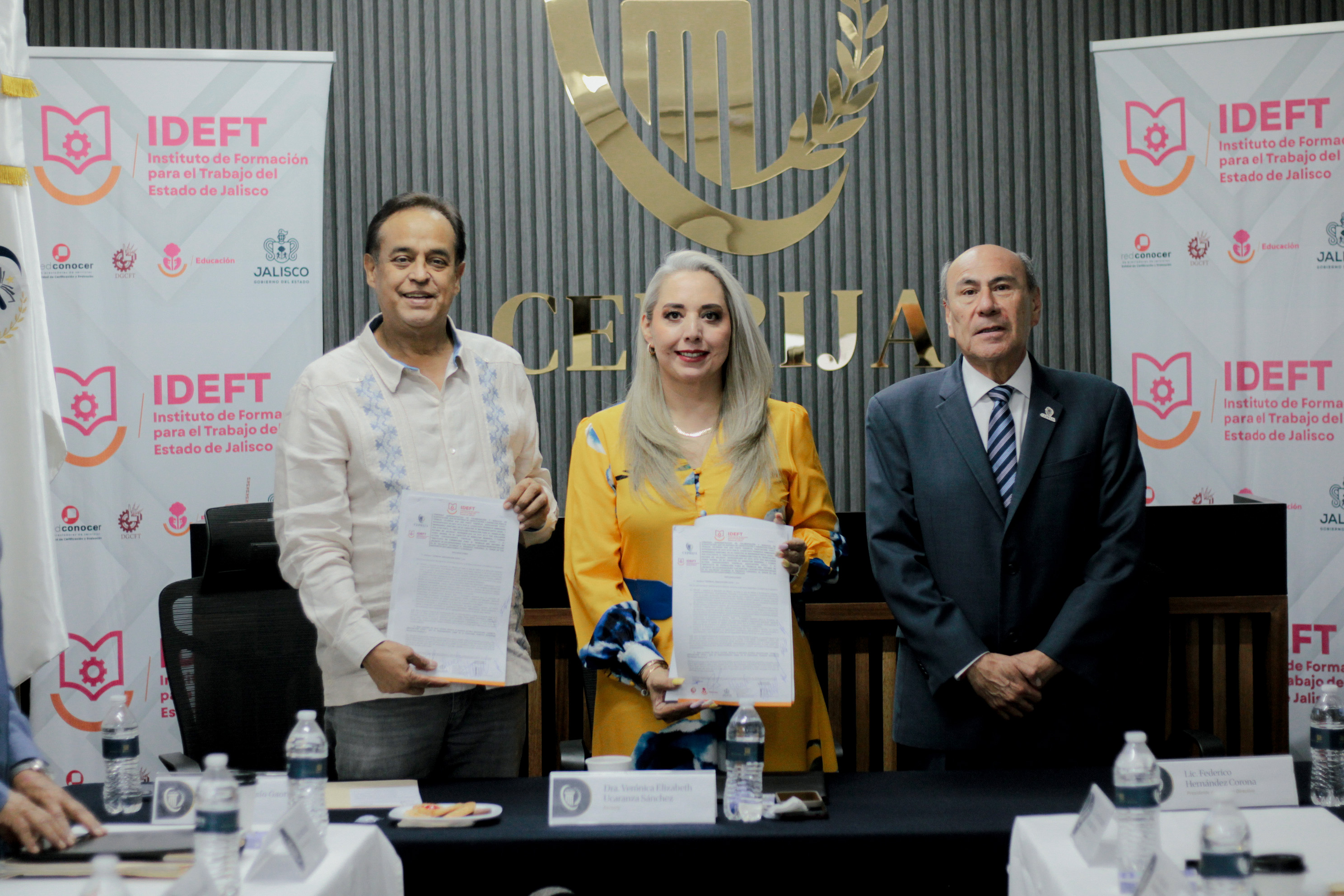 Convenio CEPRIJA e IDEFT